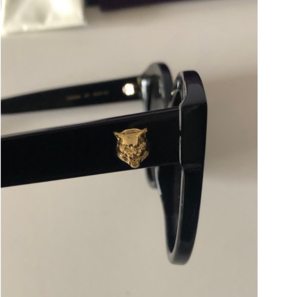 Gucci Black Round GG0028s Sunglasses main image 6